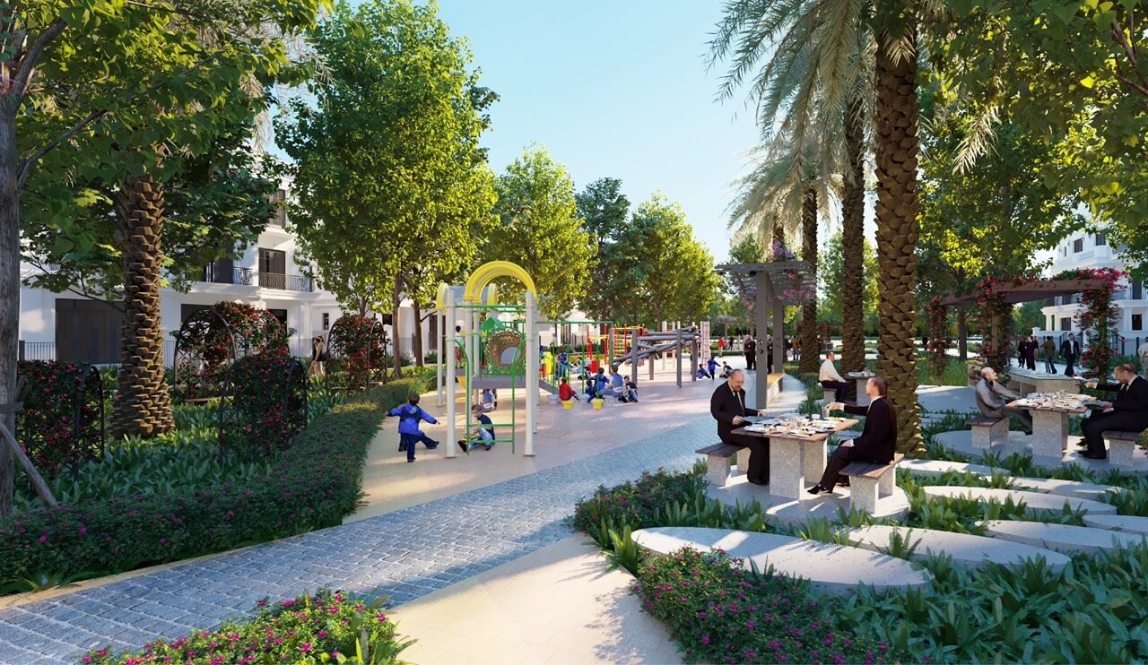 Tiện ích không gian xanh Chung cư Eco Smart City